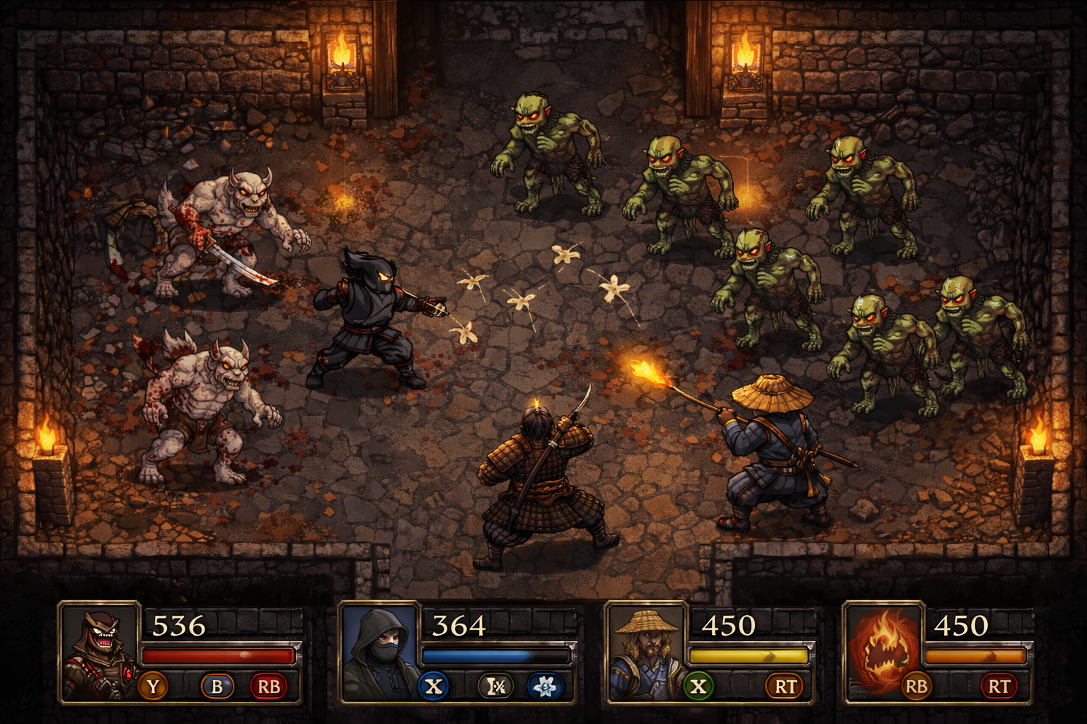 Combat — 4 Player Co-op